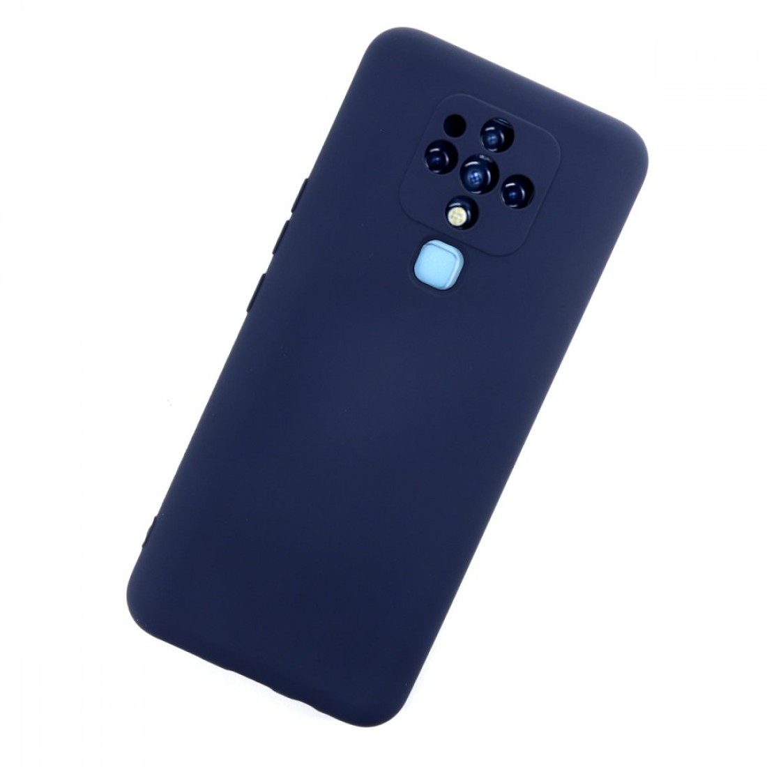  Tecno Camon 16 Kılıf Nano içi Kadife Silikon - Lacivert