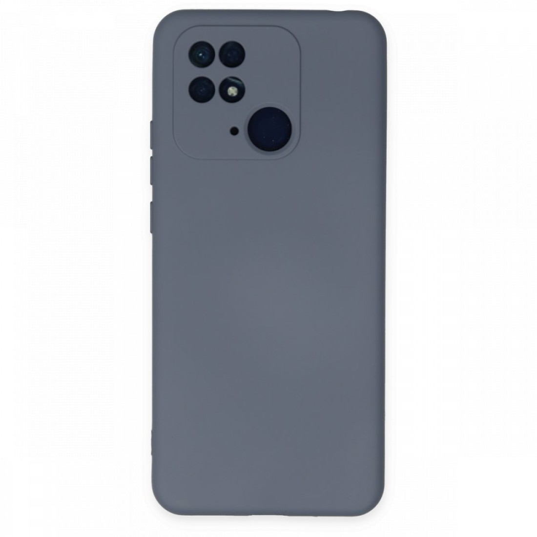  Xiaomi Redmi 10C Kılıf Nano içi Kadife Silikon - Gri