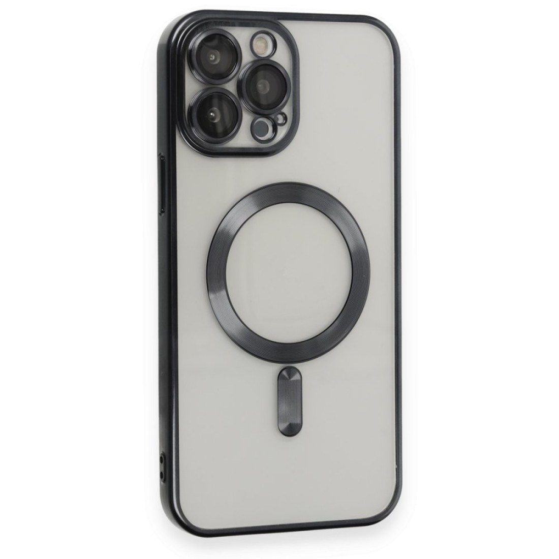iPhone 15 Pro Max Kılıf Kross Magneticsafe Kapak - Siyah iPhone 15 Pro Max Kılıf Kross Magneticsafe Kapak - Siyah