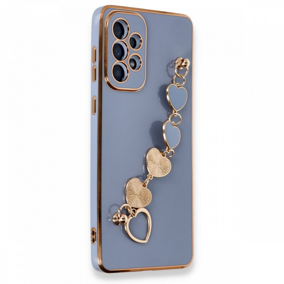  Samsung Galaxy A53 5G Kılıf Esila Silikon - Gri