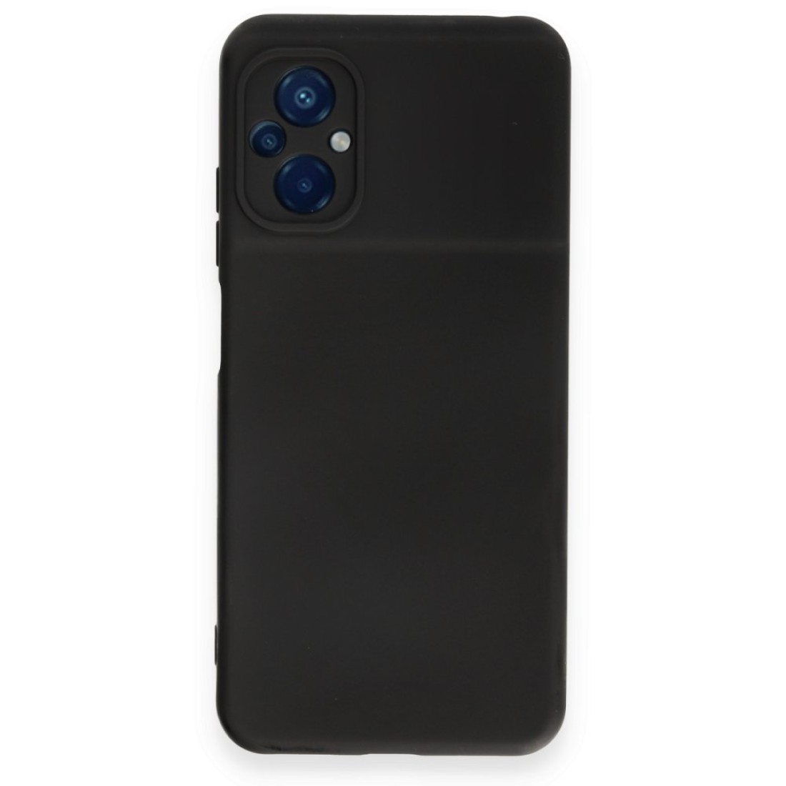  Xiaomi Poco M5 Kılıf Nano içi Kadife Silikon - Siyah