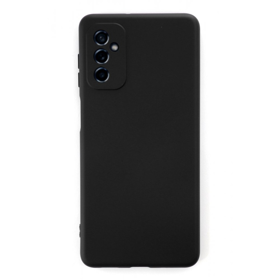  Samsung Galaxy M52 5G Kılıf Nano içi Kadife Silikon - Siyah