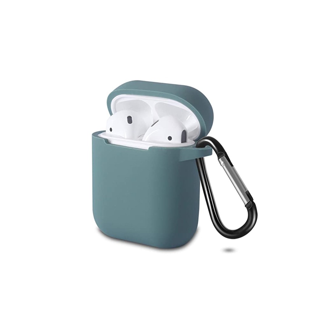 Airpods (1.nesil) Sert Silikon Kılıf - Turkuaz Airpods (1.nesil) Sert Silikon Kılıf - Turkuaz