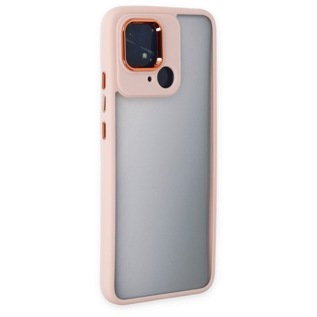  Xiaomi Redmi 10C Kılıf Dora Kapak - Pudra