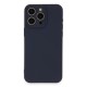 iPhone 15 Pro Max Kılıf Nano içi Kadife Silikon - Lacivert iPhone 15 Pro Max Kılıf Nano içi Kadife Silikon - Lacivert