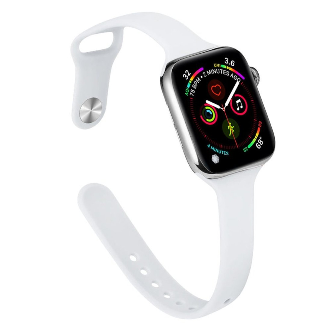 Apple Watch 38mm Klasik Kordon - Beyaz