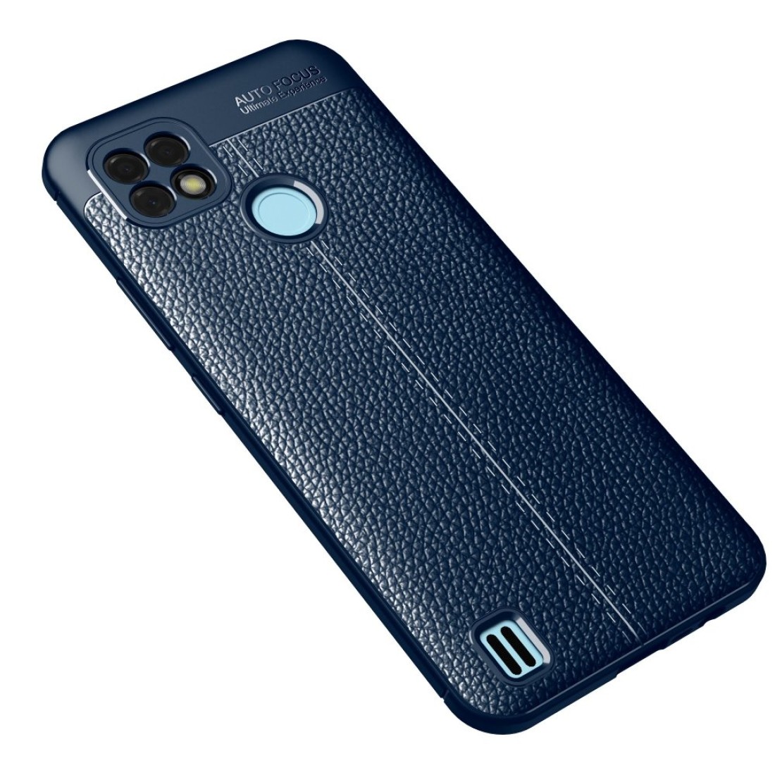 Realme C21 Kılıf Auto Focus Kapak - Lacivert