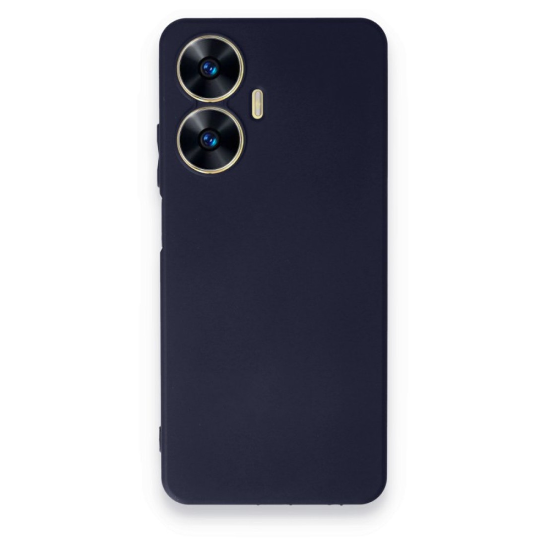  Realme C55 Kılıf First Silikon - Lacivert