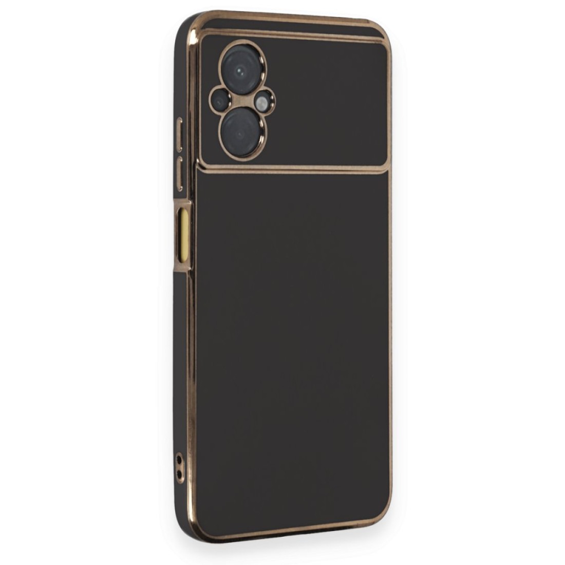  Xiaomi Poco M5 Kılıf Volet Silikon - Siyah