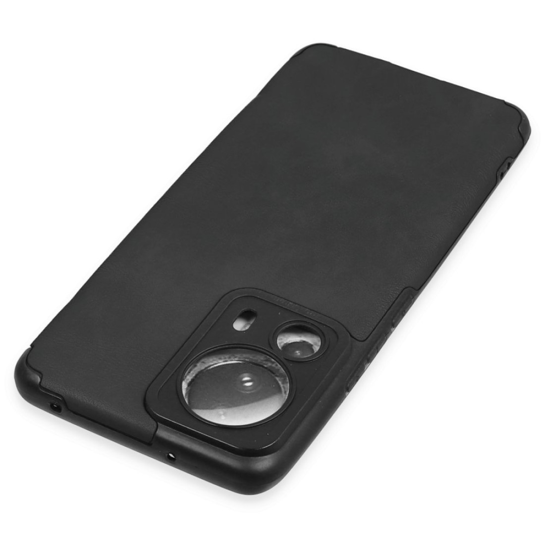 Xiaomi Mi 13 Lite Kılıf Loop Deri Silikon - Siyah Xiaomi Mi 13 Lite Kılıf Loop Deri Silikon - Siyah
