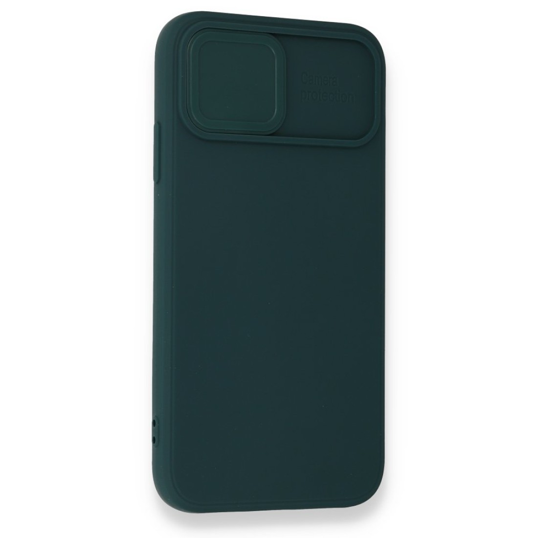  iPhone 12 Mini Kılıf Color Lens Silikon - Yeşil