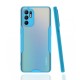 Oppo Reno 6 Kılıf Platin Silikon - Mavi Oppo Reno 6 Kılıf Platin Silikon - Mavi