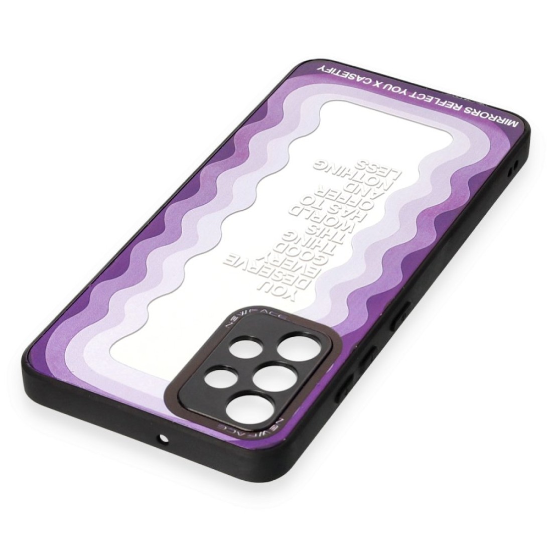  Samsung Galaxy A52S Kılıf Mirror Desenli Kapak - Mirror - 5
