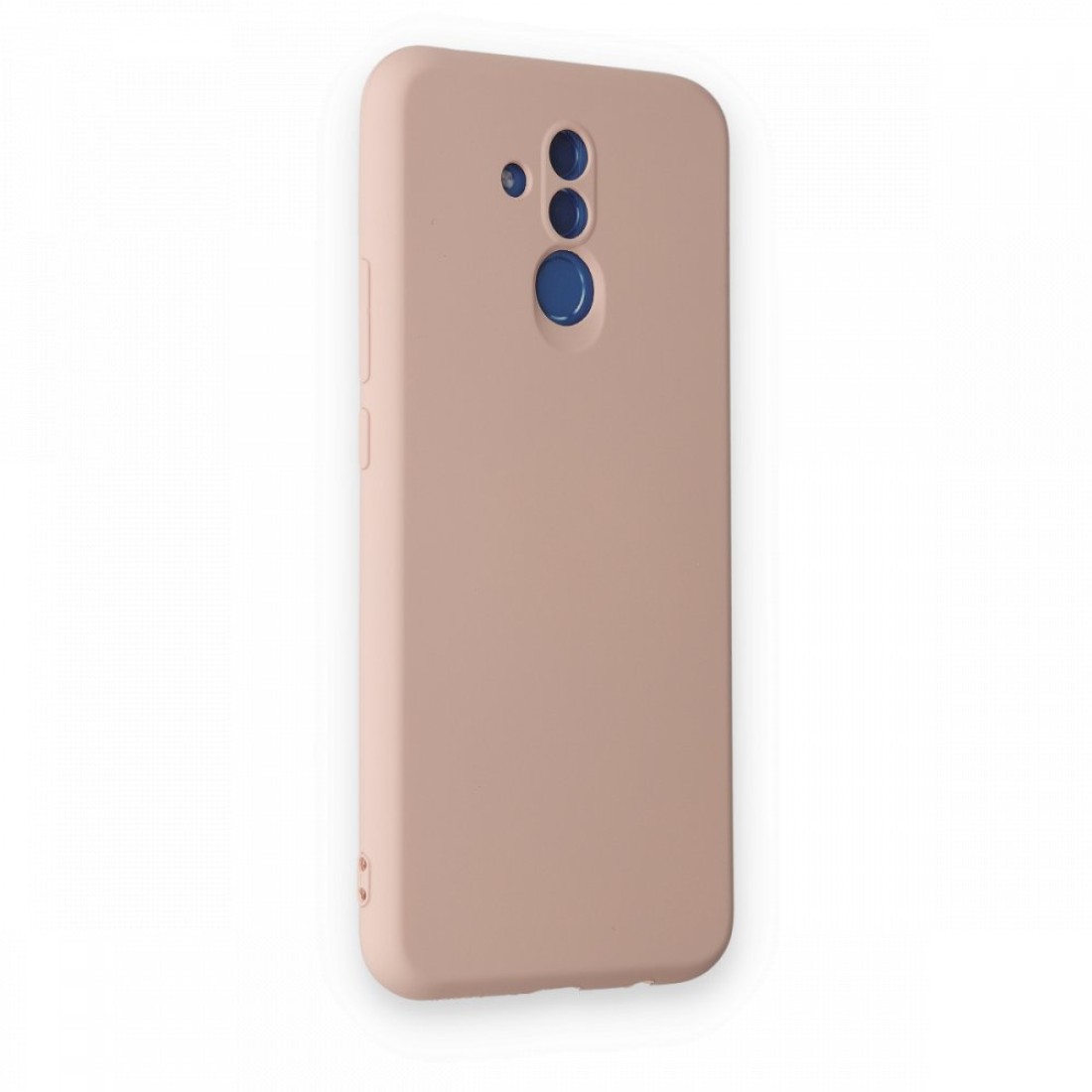  Huawei Mate 20 Lite Kılıf Nano içi Kadife Silikon - Pudra