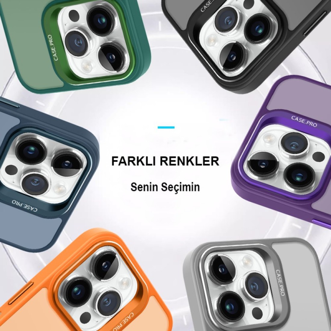 Joko iPhone 14 Pro Kılıf Flet Lens Magsafe Kapak - Turuncu Joko iPhone 14 Pro Kılıf Flet Lens Magsafe Kapak - Turuncu