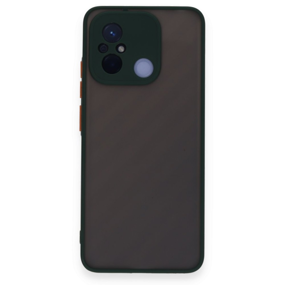  Xiaomi Redmi 12C Kılıf Montreal Silikon Kapak - Yeşil