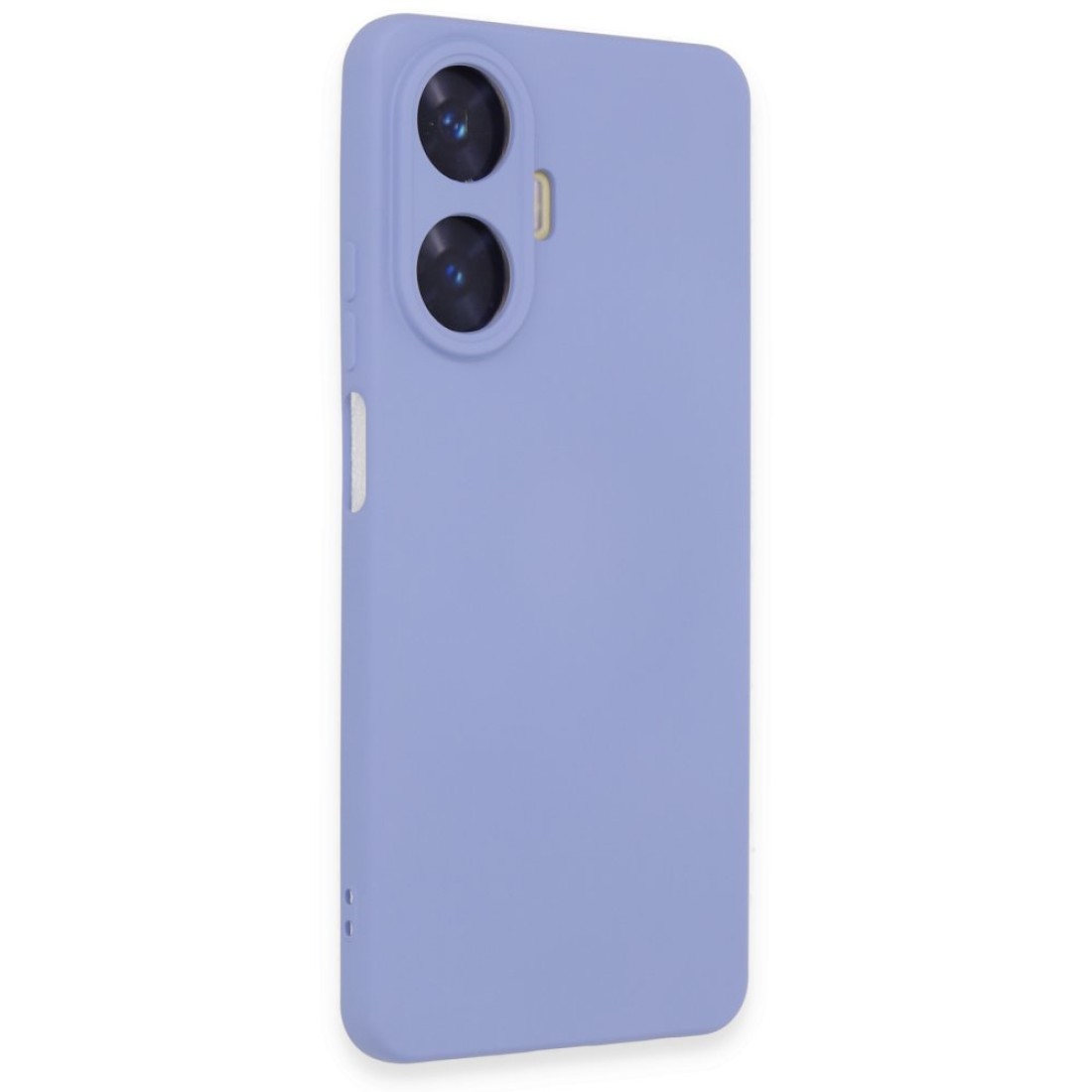  Realme C55 Kılıf Nano içi Kadife Silikon - Lila