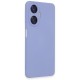  Realme C55 Kılıf Nano içi Kadife Silikon - Lila