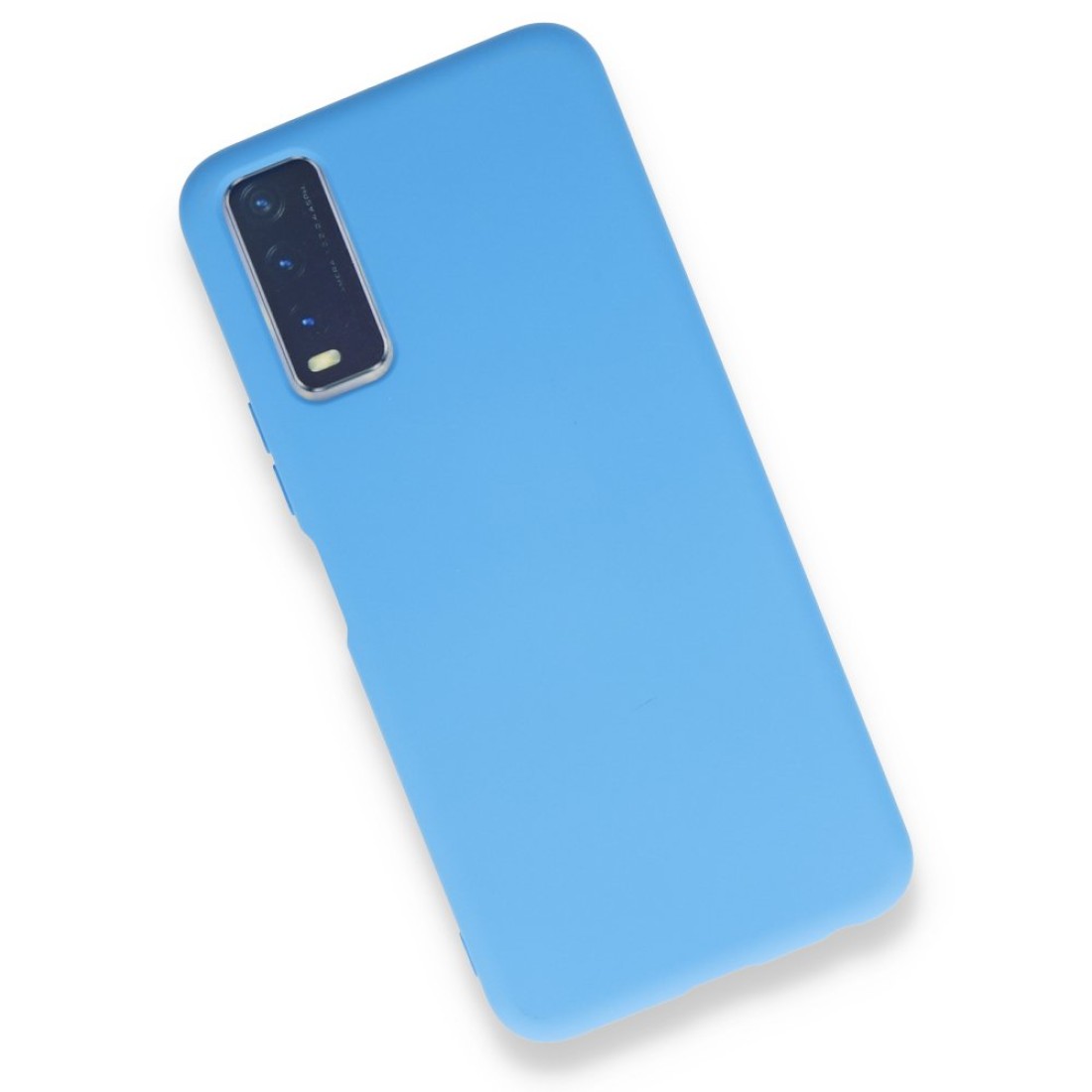 Vivo Y11S Kılıf Nano içi Kadife Silikon - Mavi Vivo Y11S Kılıf Nano içi Kadife Silikon - Mavi