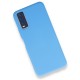 Vivo Y11S Kılıf Nano içi Kadife Silikon - Mavi Vivo Y11S Kılıf Nano içi Kadife Silikon - Mavi