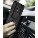  Xiaomi Redmi Note 9S Kılıf Pars Lens Yüzüklü Silikon - Lacivert