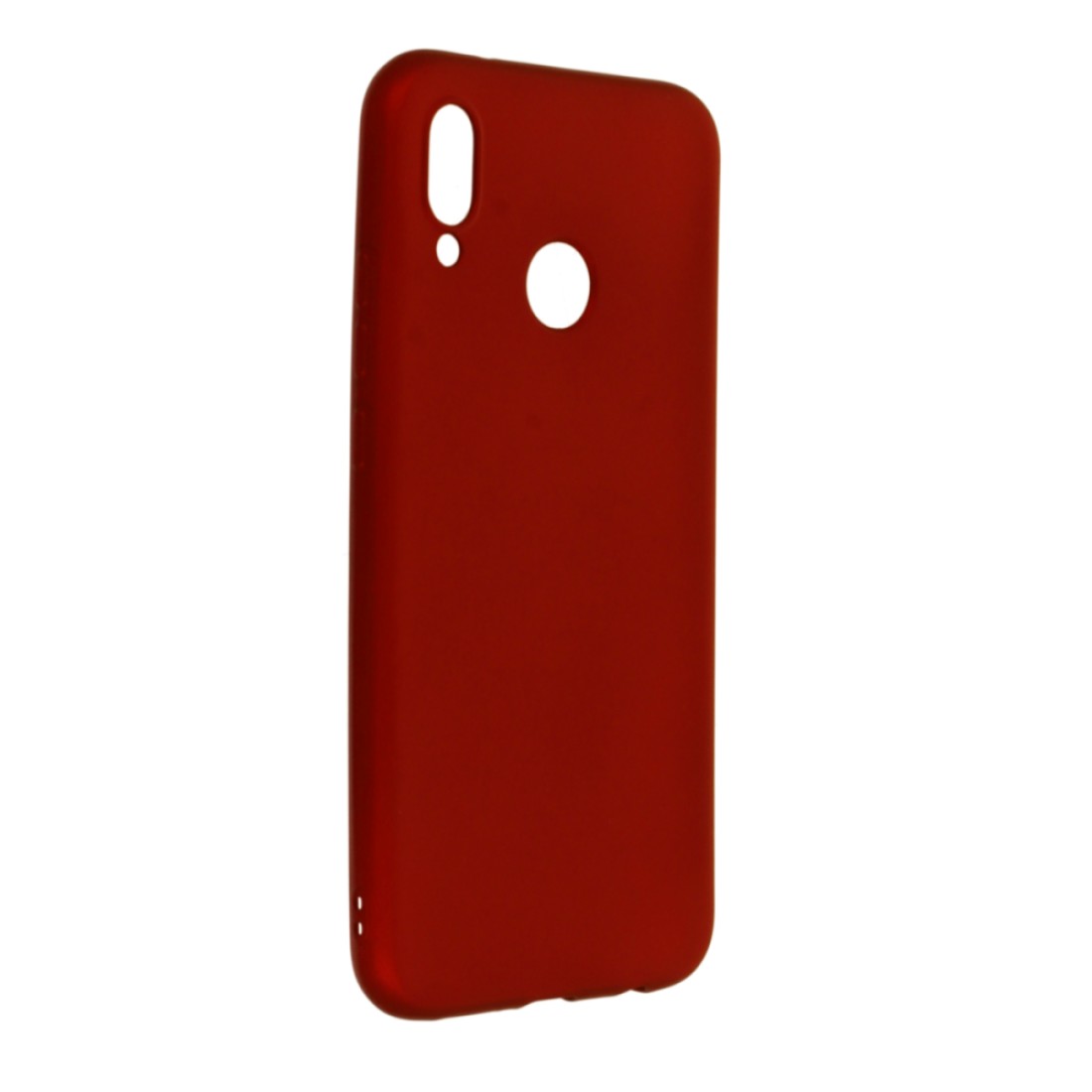  Huawei P20 Lite Kılıf First Silikon - Bordo