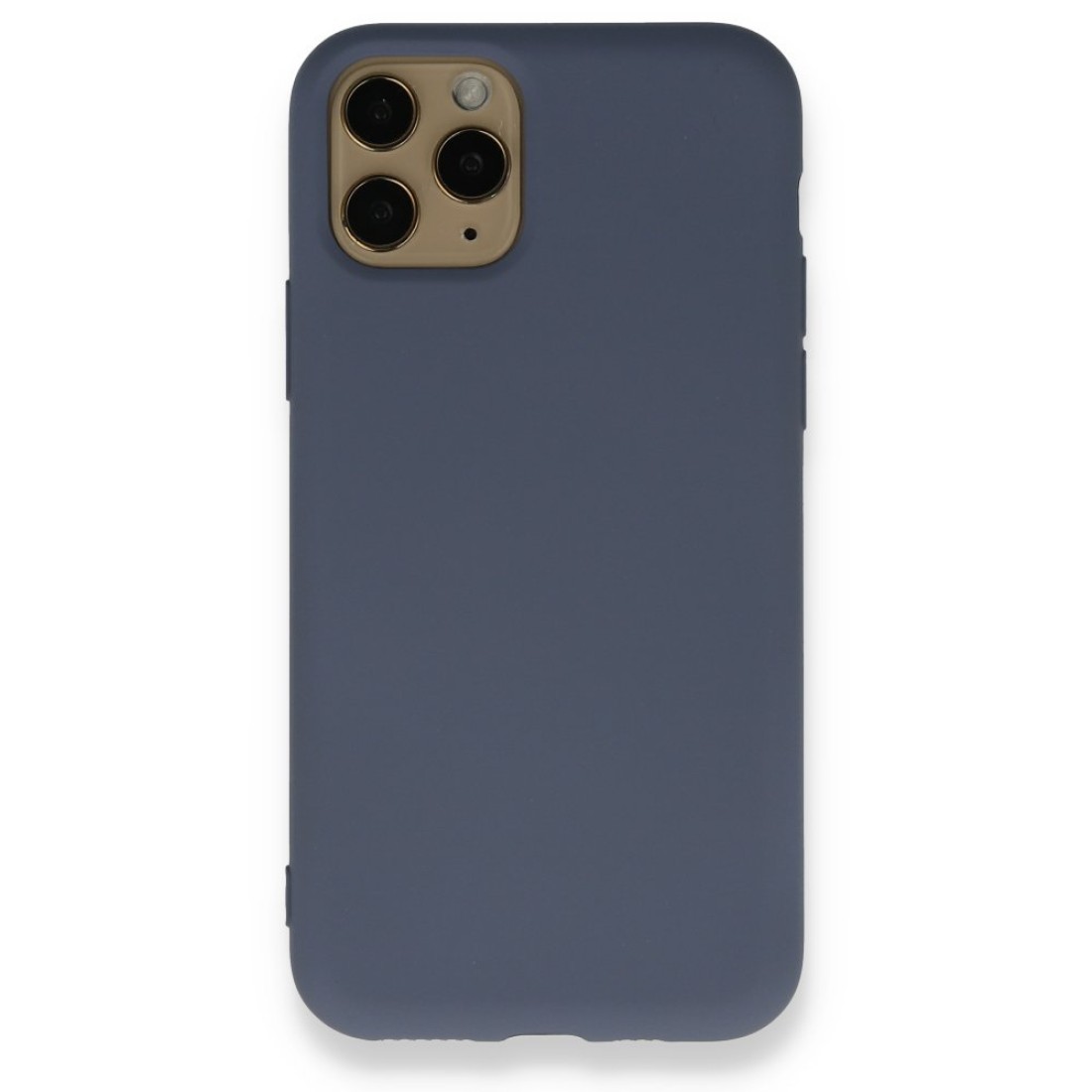  iPhone 11 Pro Kılıf Nano içi Kadife Silikon - Gri