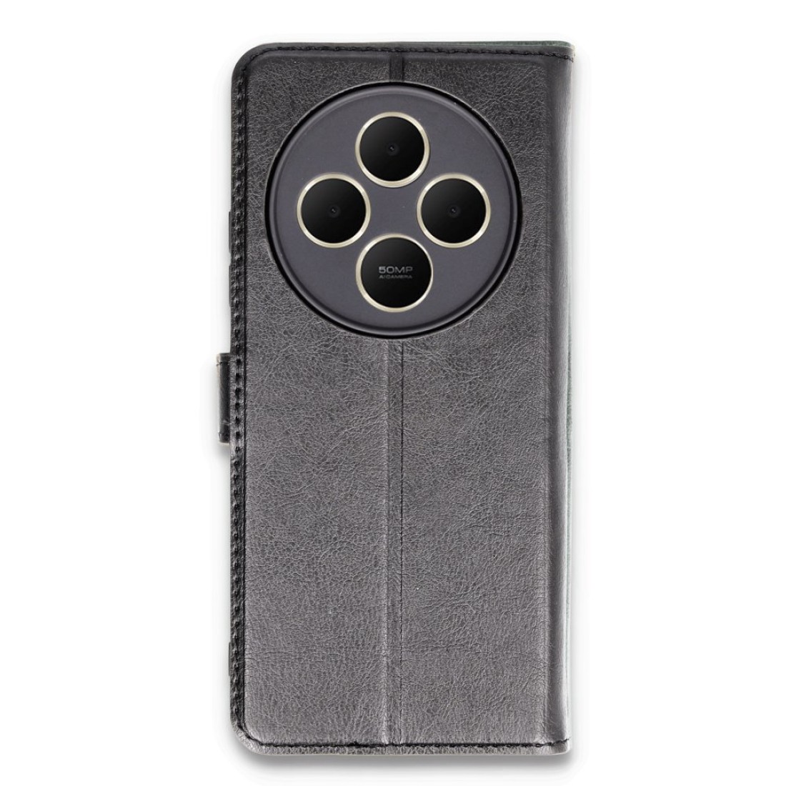  Xiaomi Redmi 14C Kılıf Trend S Plus Kapaklı Kılıf - Siyah