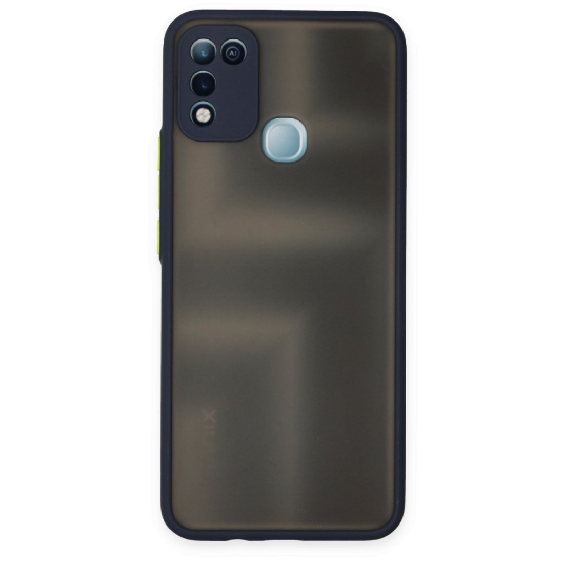  İnfinix Hot 10 Play Kılıf Montreal Silikon Kapak - Lacivert