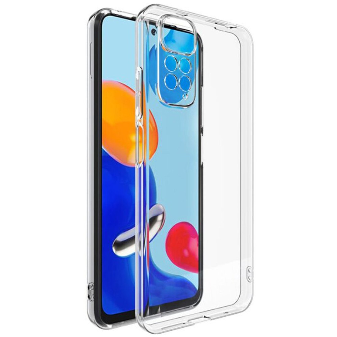  Xiaomi Redmi Note 11 Kılıf Lüx Şeffaf Silikon