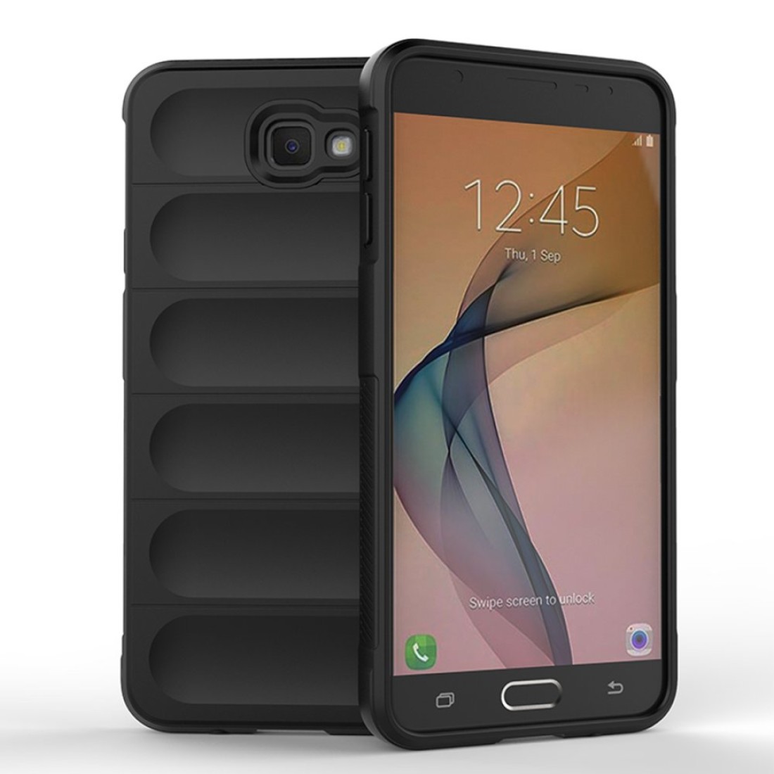  Samsung Galaxy J7 Prime Kılıf Optimum Silikon - Siyah
