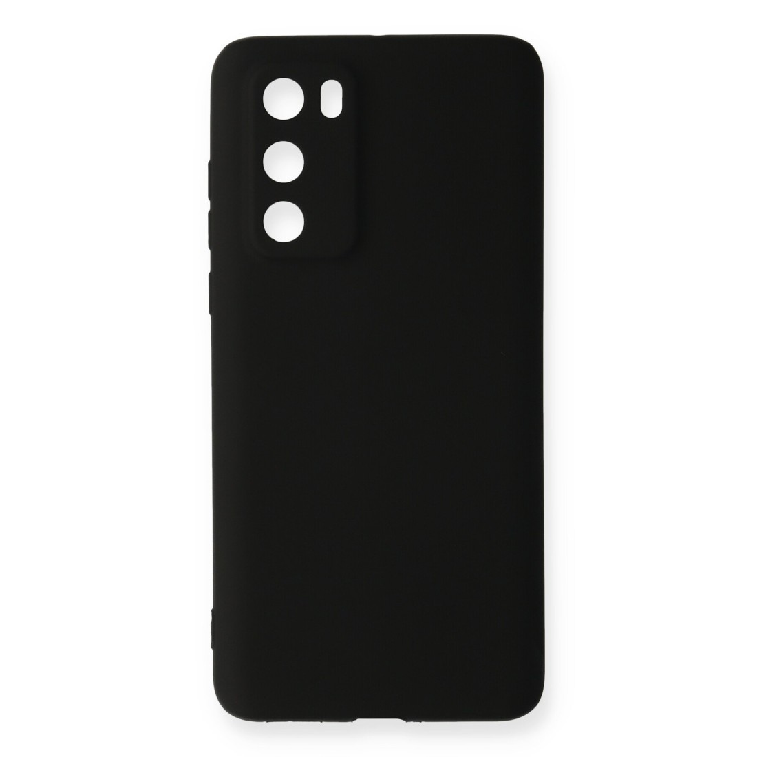  Huawei P40 Kılıf First Silikon - Siyah