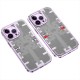 iPhone 13 Pro Max Kılıf Mekanik Bumper Kapak - Derin Mor iPhone 13 Pro Max Kılıf Mekanik Bumper Kapak - Derin Mor