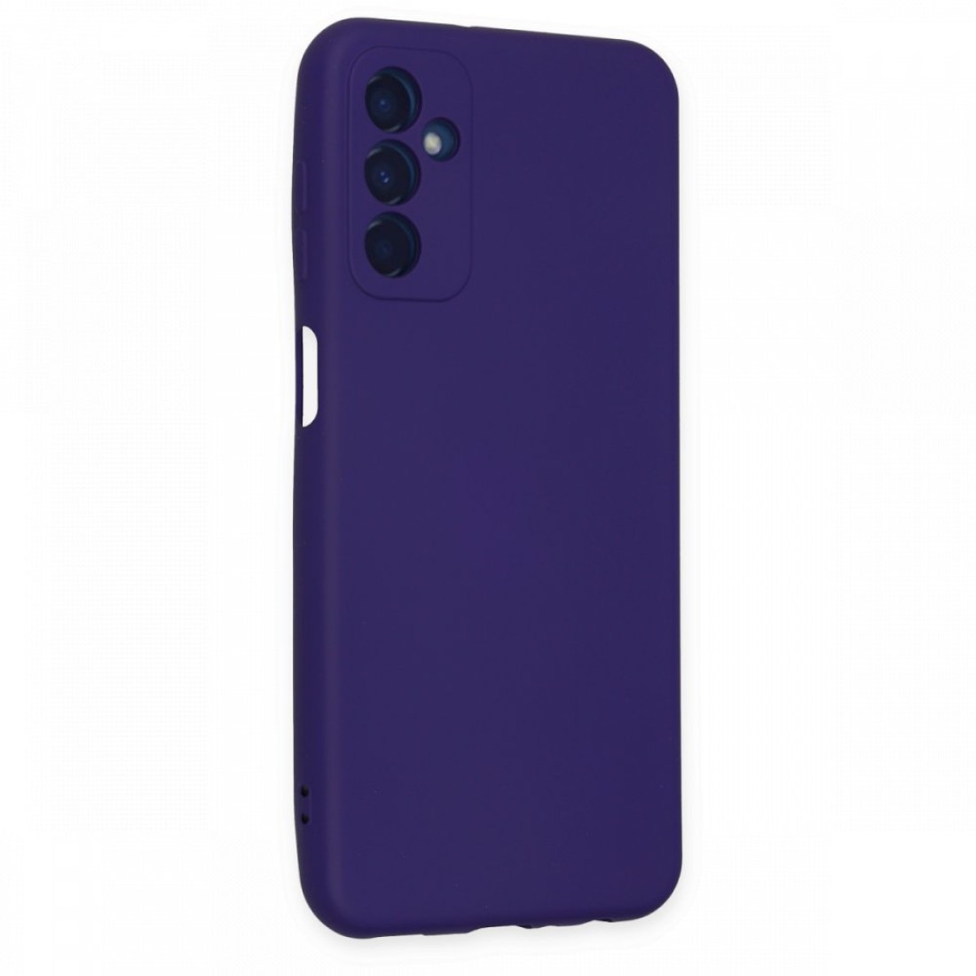  Samsung Galaxy M13 Kılıf Nano içi Kadife Silikon - Mor