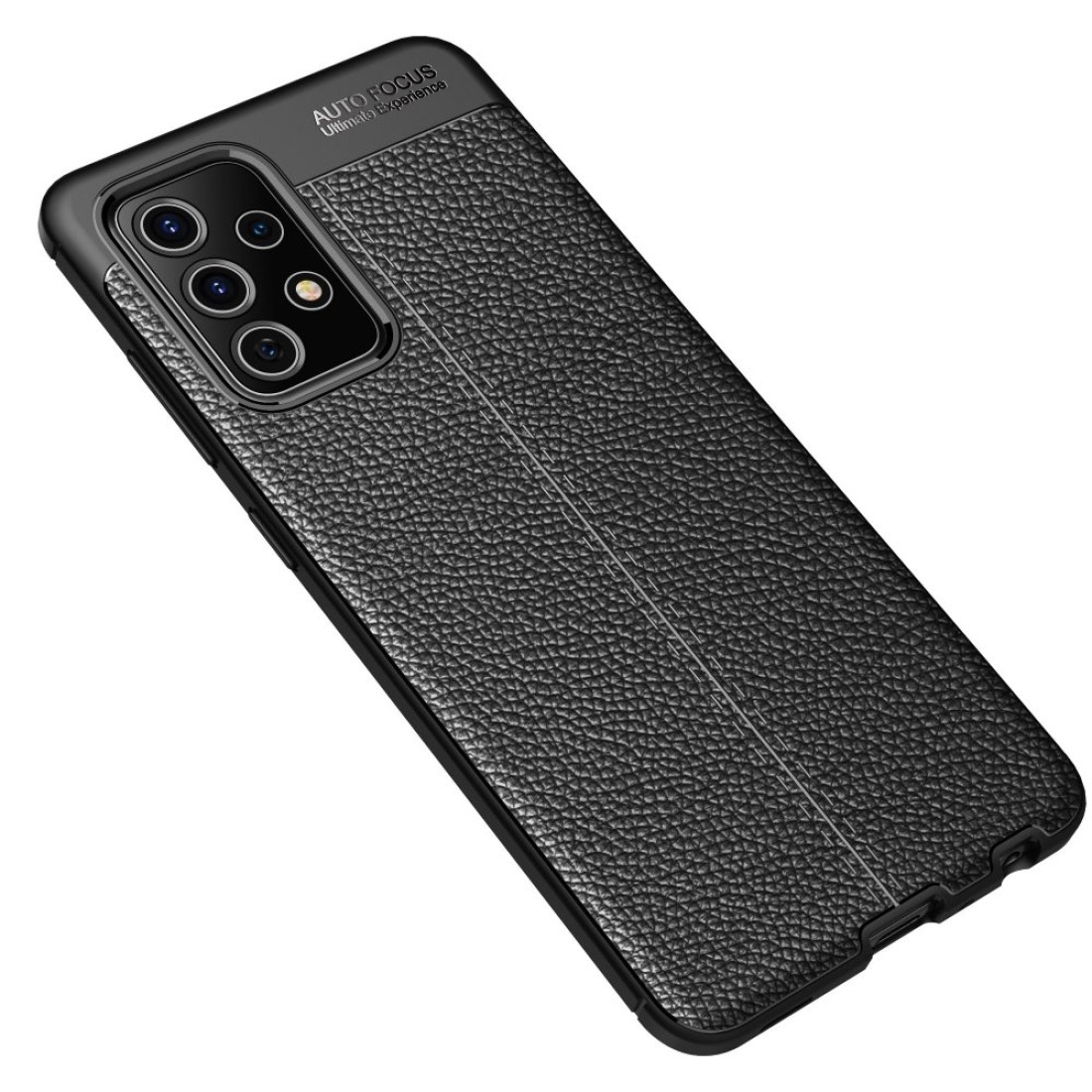  Samsung Galaxy A72 Kılıf Auto Focus Kapak - Siyah
