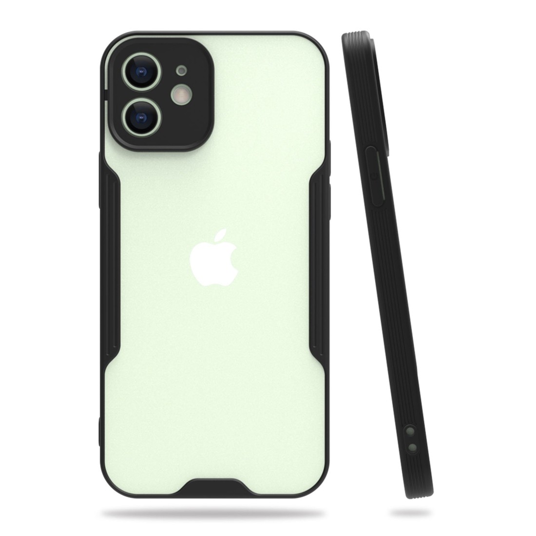 iPhone 12 Mini Kılıf Platin Silikon - Siyah iPhone 12 Mini Kılıf Platin Silikon - Siyah