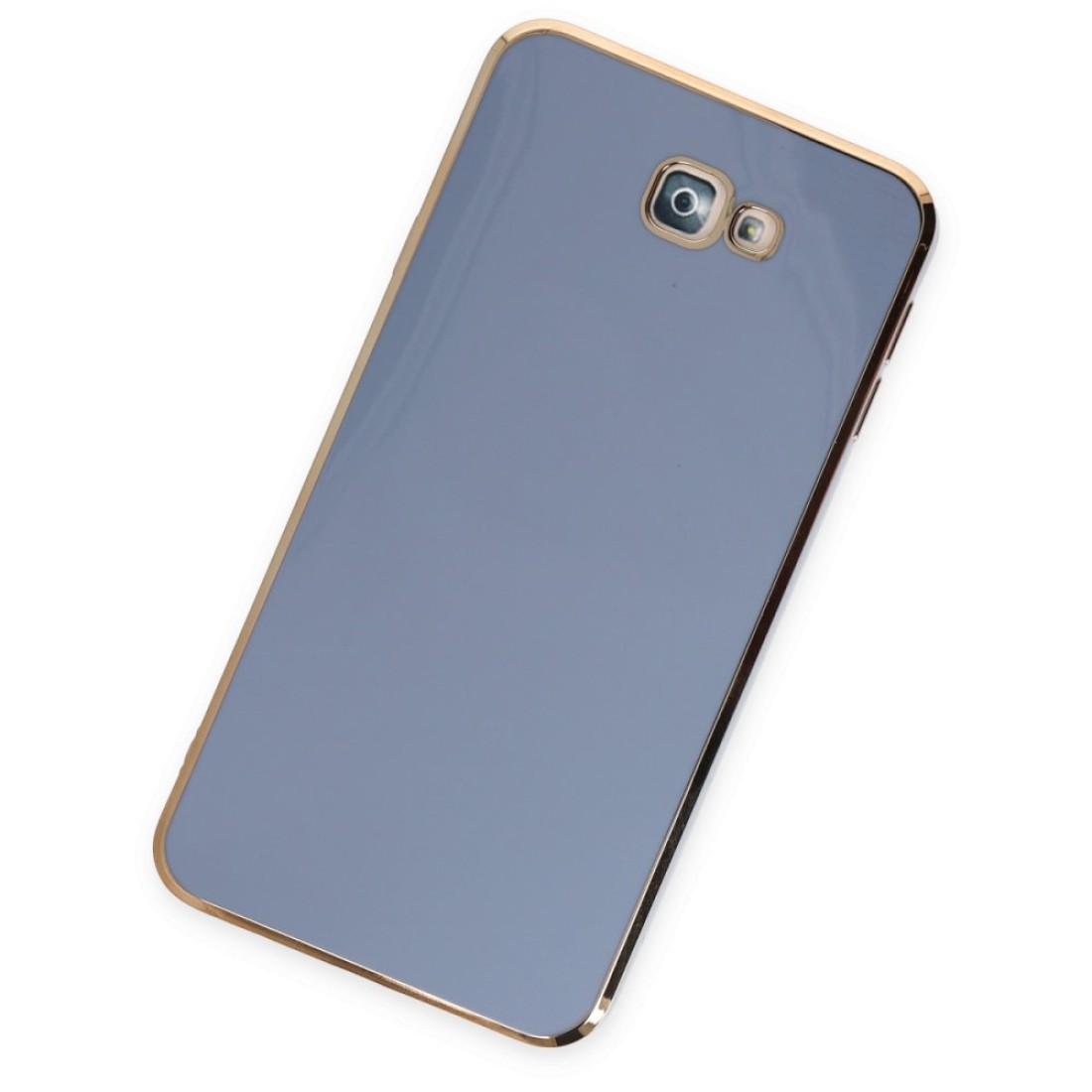  Samsung Galaxy J7 Prime Kılıf Volet Silikon - Mavi