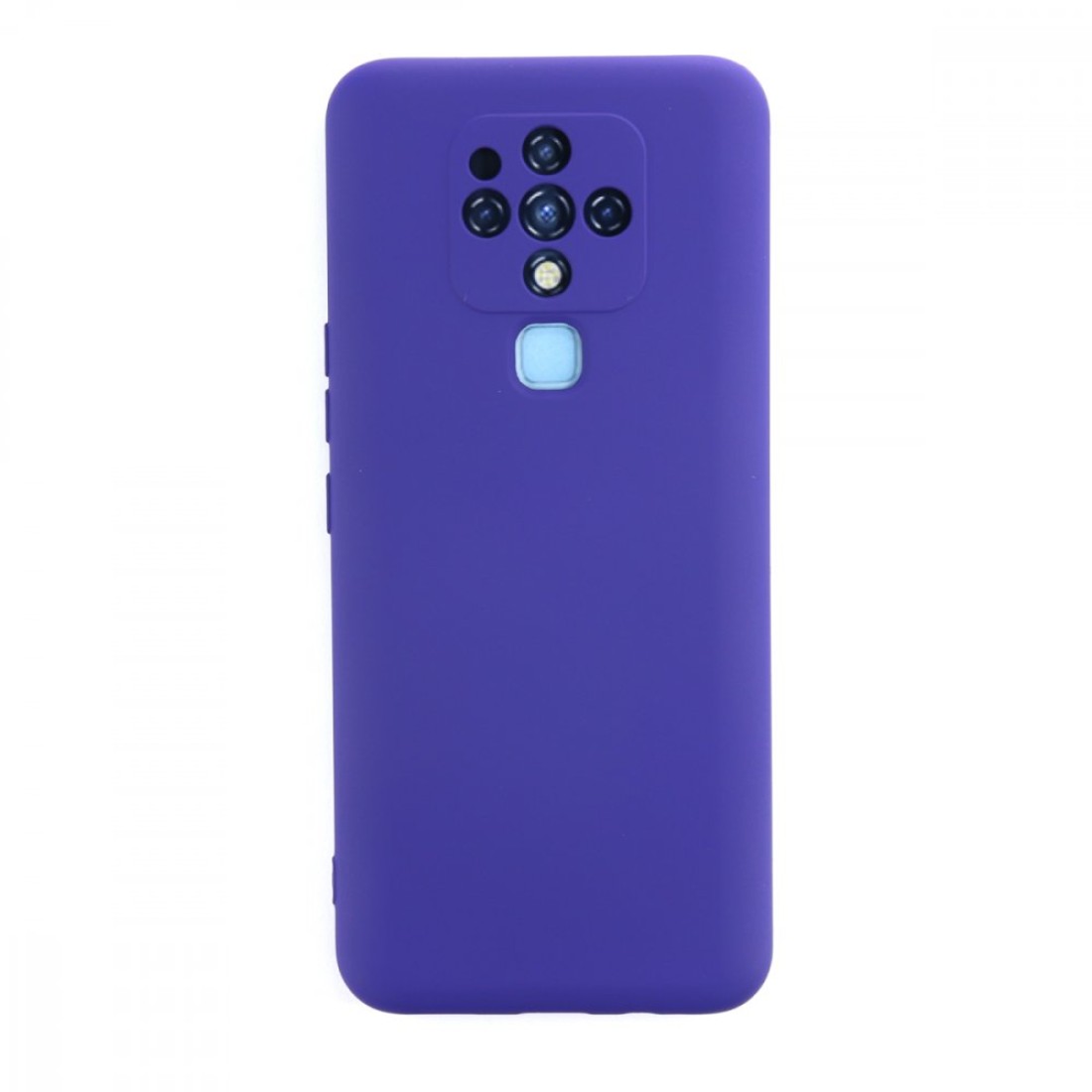  Tecno Camon 16 Kılıf Nano içi Kadife Silikon - Mor