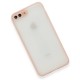 iPhone 7 Plus Kılıf Montreal Silikon Kapak - Pembe iPhone 7 Plus Kılıf Montreal Silikon Kapak - Pembe
