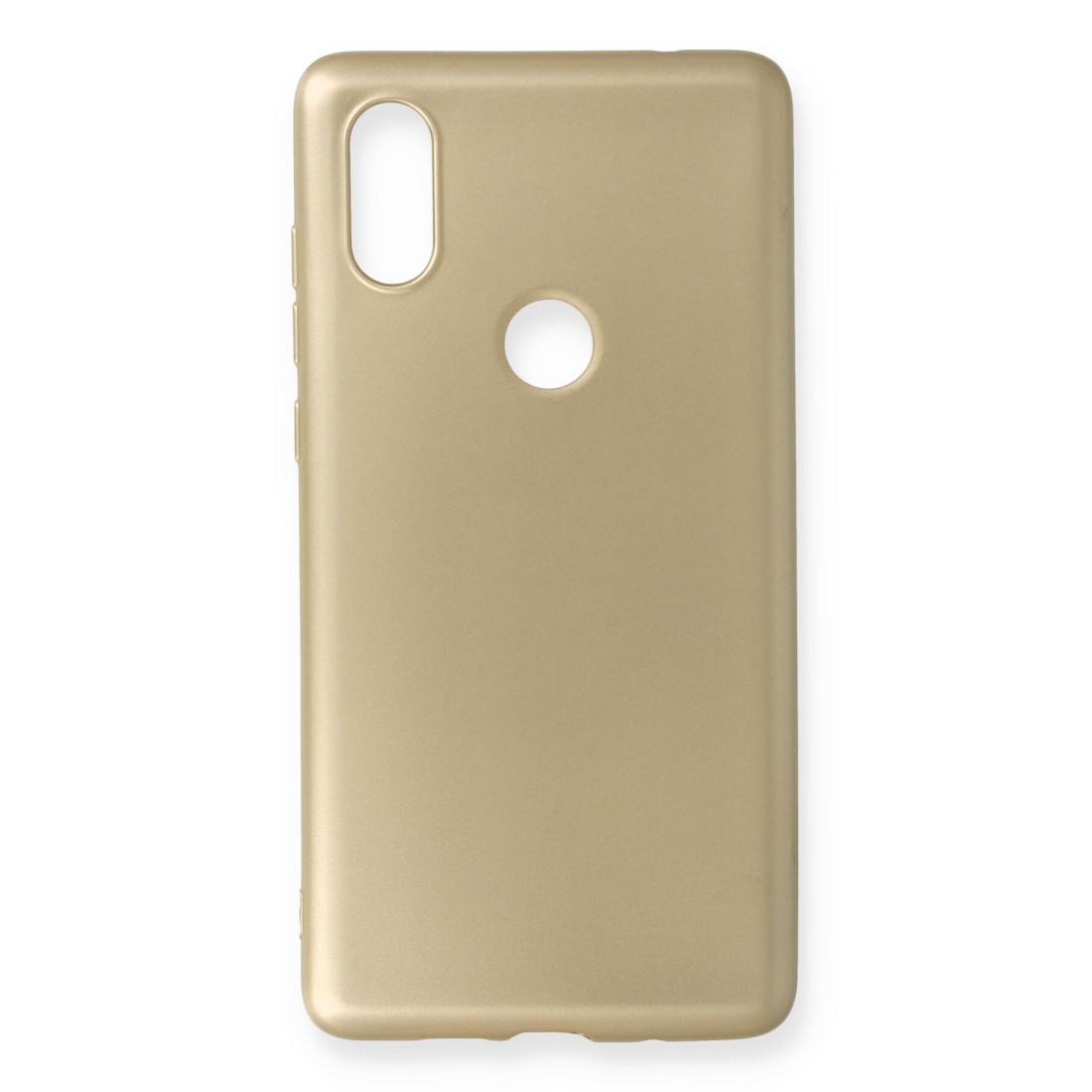  Xiaomi Mi Mix 2S Kılıf First Silikon - Gold