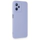  Realme C35 Kılıf Nano içi Kadife Silikon - Lila