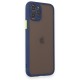  iPhone 11 Pro Kılıf Montreal Silikon Kapak - Lacivert