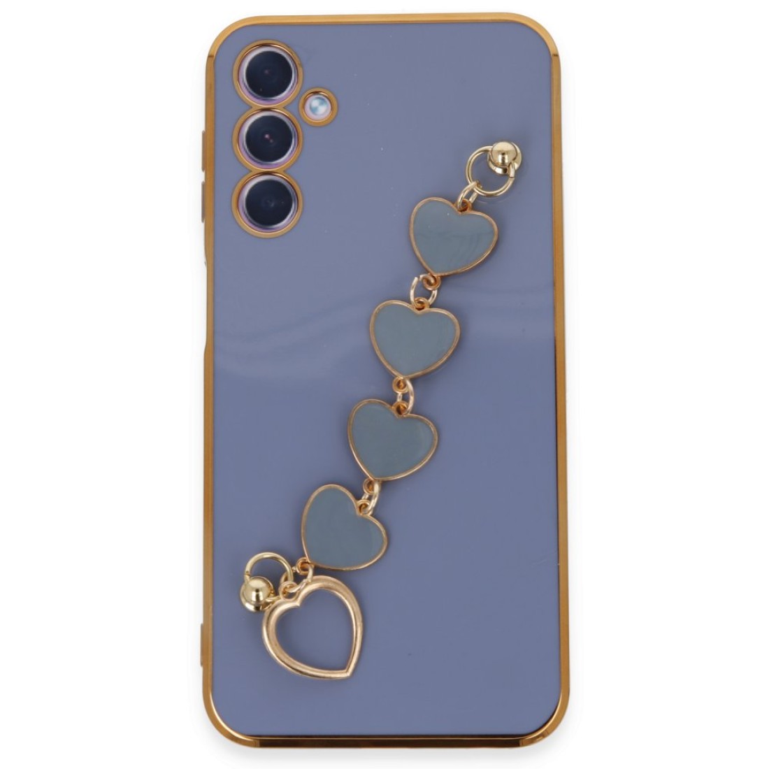 Samsung Galaxy A24 4G Kılıf Esila Silikon - Gri