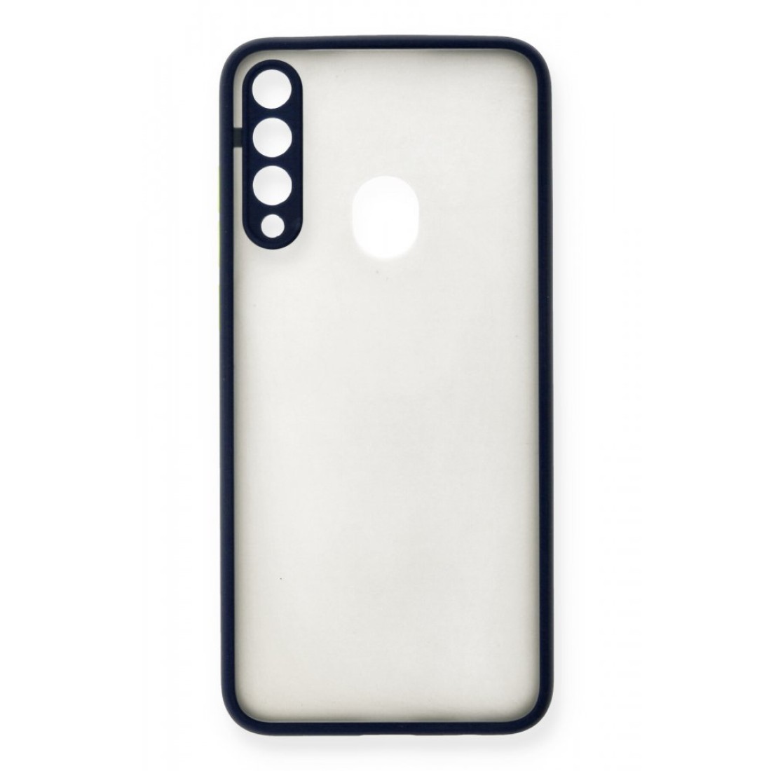  Huawei Y6P Kılıf Montreal Silikon Kapak - Lacivert