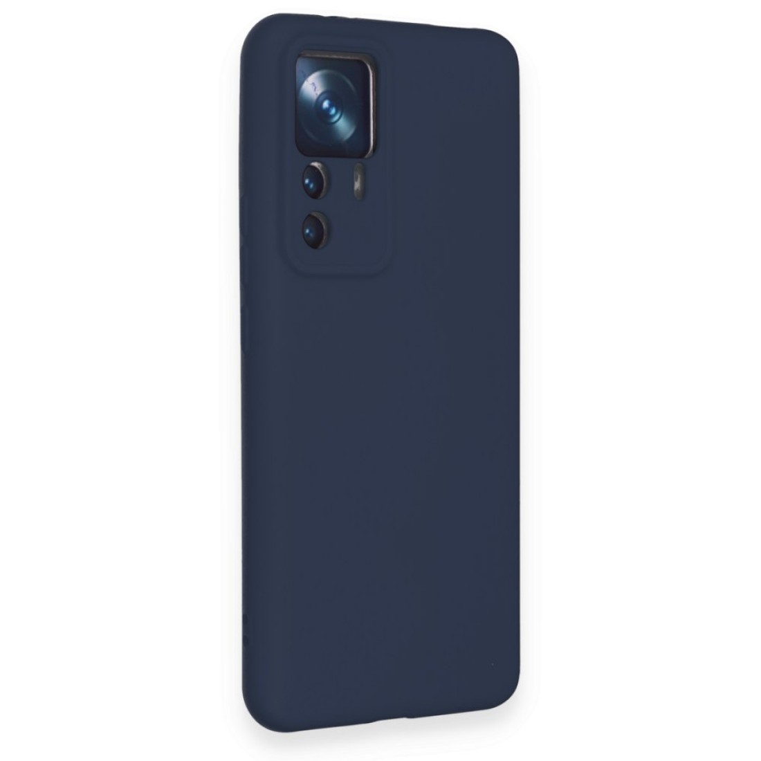 Xiaomi Mi 12T Pro Kılıf Nano içi Kadife Silikon - Lacivert Xiaomi Mi 12T Pro Kılıf Nano içi Kadife Silikon - Lacivert