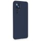 Xiaomi Mi 12T Pro Kılıf Nano içi Kadife Silikon - Lacivert Xiaomi Mi 12T Pro Kılıf Nano içi Kadife Silikon - Lacivert