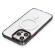 iPhone 14 Pro Kılıf Dinamik Magneticsafe Silikon - Siyah