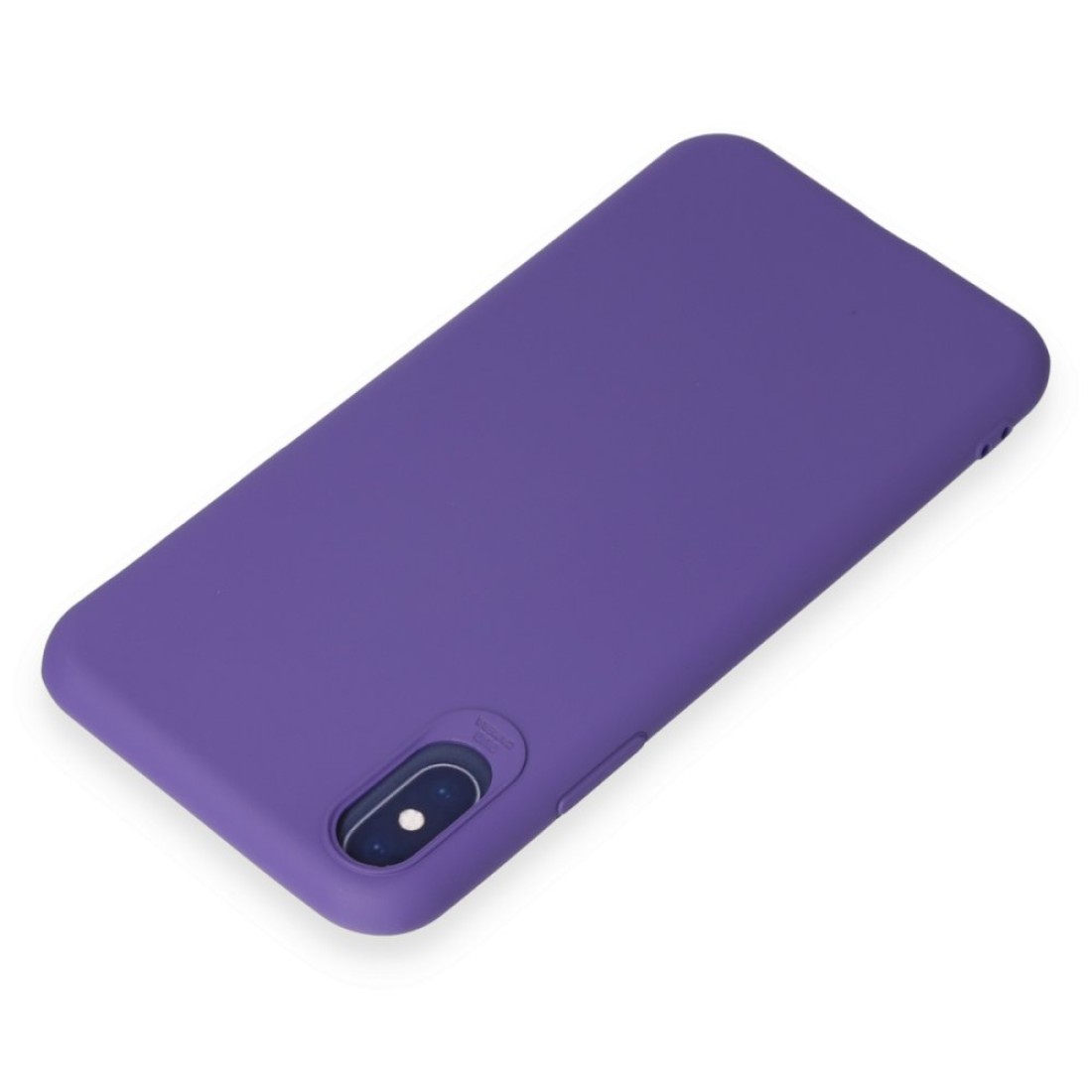iPhone XS Kılıf First Silikon - Mor iPhone XS Kılıf First Silikon - Mor