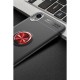 iPhone XR Kılıf Range Yüzüklü Silikon - Siyah-Kırmızı iPhone XR Kılıf Range Yüzüklü Silikon - Siyah-Kırmızı