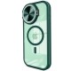iPhone 14 Pro Max Kılıf Teleskop Lens Magsafe Silikon Kapak - Koyu Yeşil iPhone 14 Pro Max Kılıf Teleskop Lens Magsafe Silikon Kapak - Koyu Yeşil